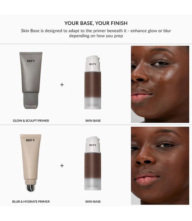 REFY Skin Base Hydrating Gel Skin Tint with Hyaluronic Acid