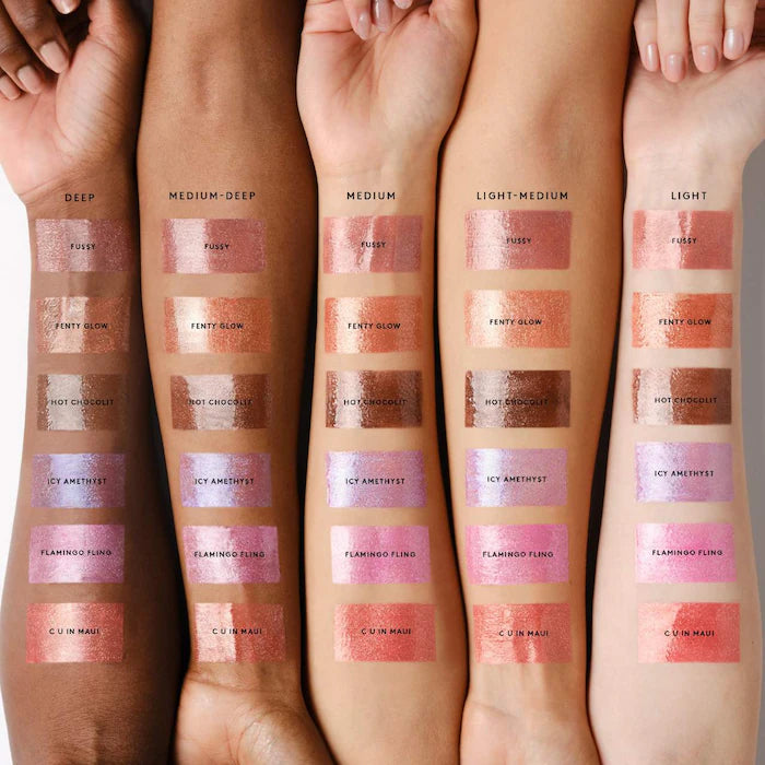 Fenty Beauty by Rihanna 
Gloss Bomb Stix High-Shine Gloss Stick Shimmer Finish