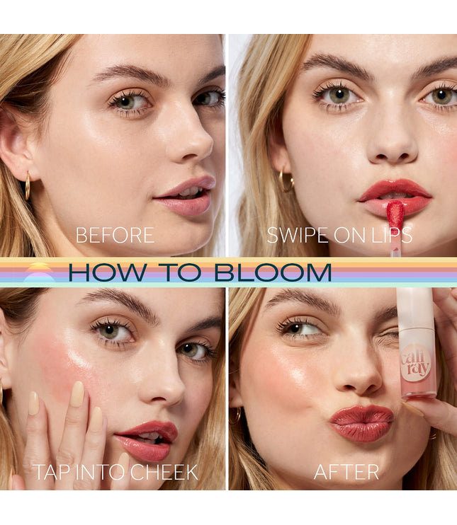 caliray - Socal Superbloom Lip + Cheek Tint Soft Stain Blush