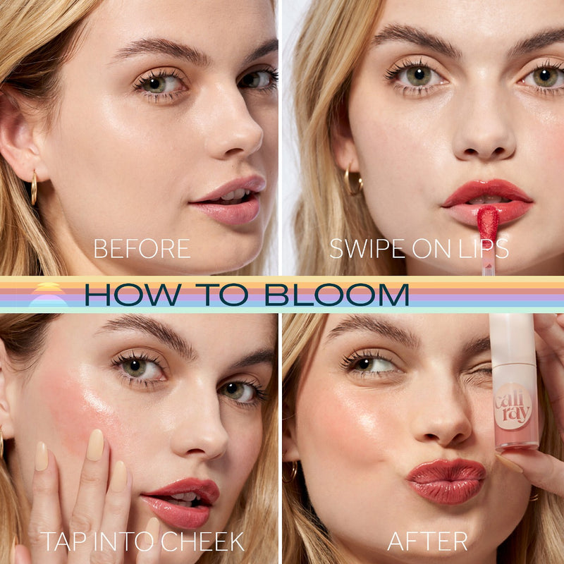 caliray - Socal Superbloom Lip + Cheek Tint Soft Stain Blush