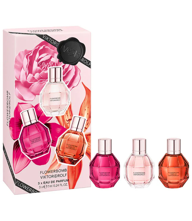 Viktor&Rolf Mini Flowerbomb Perfume Trio Set