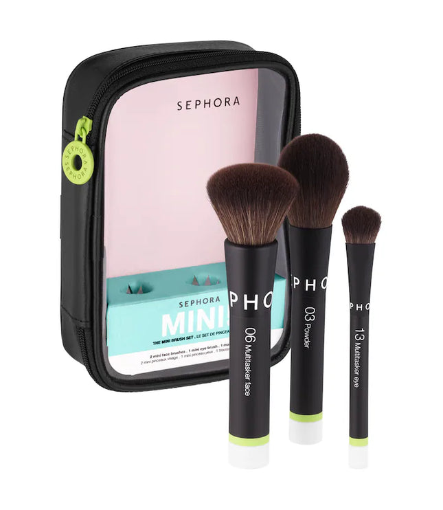 SEPHORA COLLECTION Mini Face and Eye Brush Set