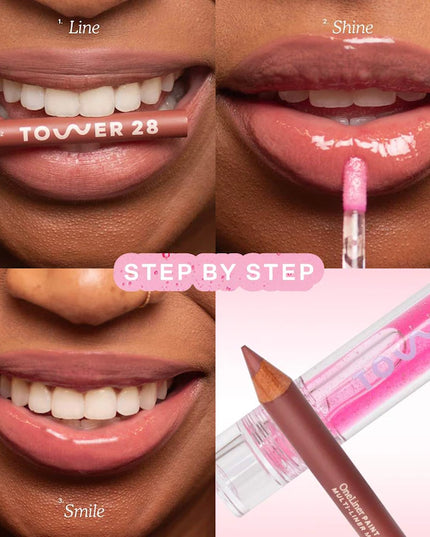 Tower 28 Beauty Line + Shine Lip Kit
