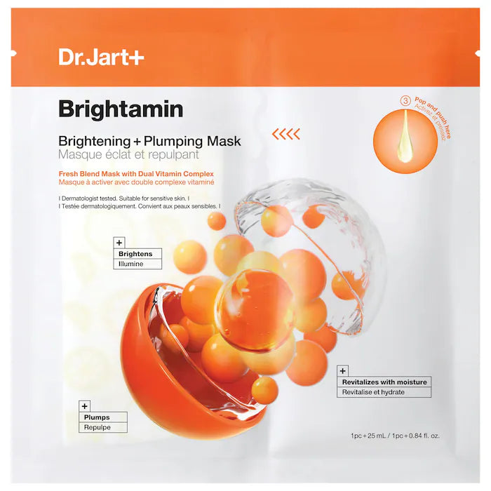 Dr. Jart+ Brightamin Brightening + Plumping Face Mask with Vitamin C