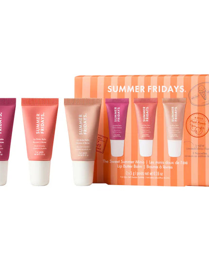 Summer Fridays The Sweet Summer Minis Lip Butter Balm Trio Set