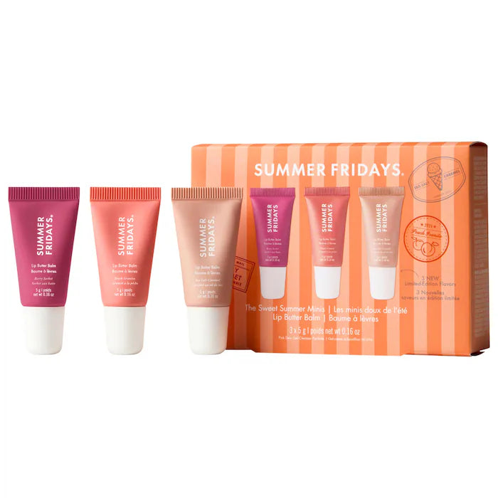 Summer Fridays -  The Sweet Summer Minis Lip Butter Balm Trio Set
