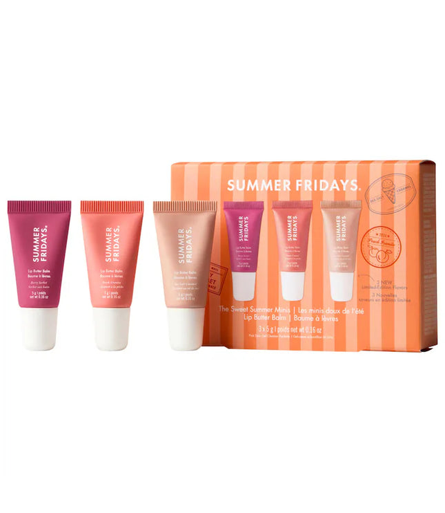 Summer Fridays The Sweet Summer Minis Lip Butter Balm Trio Set