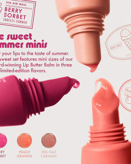 Summer Fridays The Sweet Summer Minis Lip Butter Balm Trio Set
