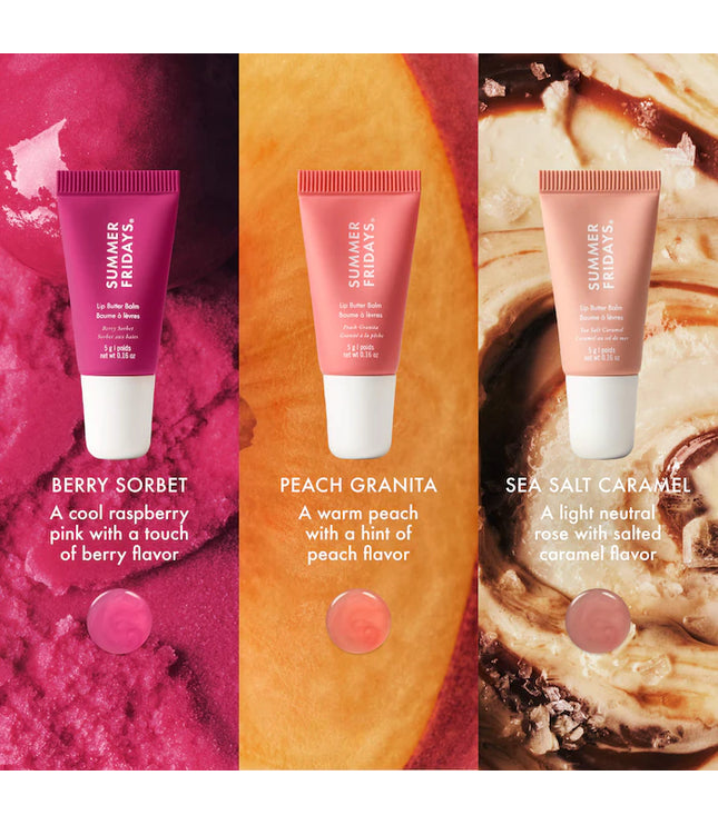 Summer Fridays The Sweet Summer Minis Lip Butter Balm Trio Set