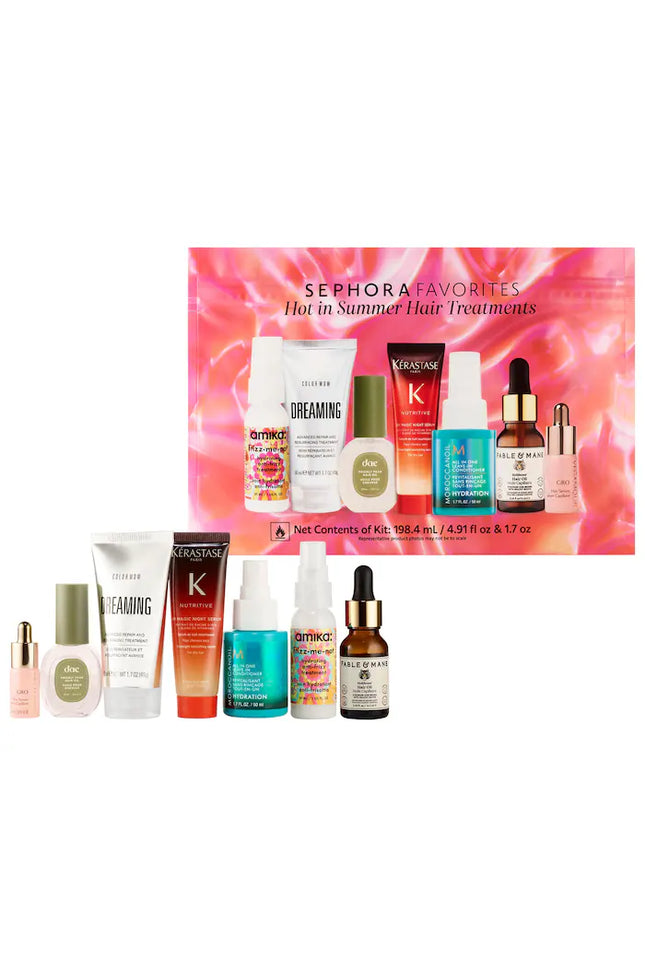 Sephora Favorites 
Hot in Summer Hair Treatments