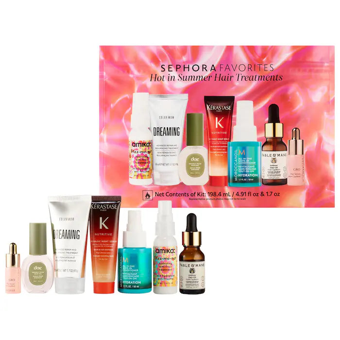 Sephora Favorites 
Hot in Summer Hair Treatments