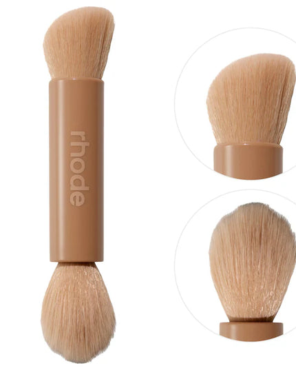 rhode Pocket Brush Double-Ended Makeup Brush