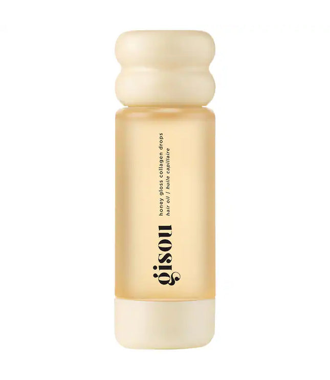 Gisou Honey Gloss Collagen Drops Hair Oil for Fine to Medium Hair