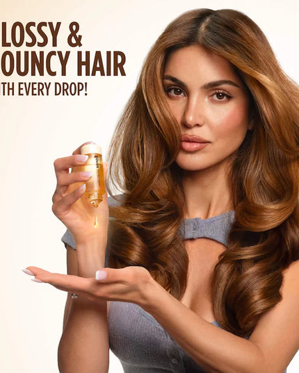 Gisou Honey Gloss Collagen Drops Hair Oil for Fine to Medium Hair