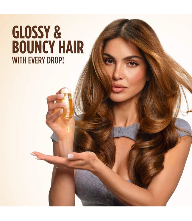 Gisou Honey Gloss Collagen Drops Hair Oil for Fine to Medium Hair