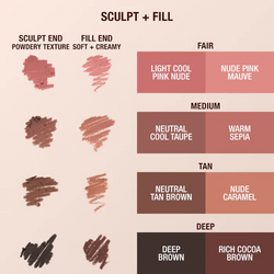 Charlotte Tilbury - Super Nudes Lip Cheat Contour Duo Lip Liner