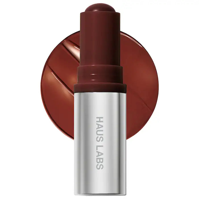 HAUS LABS -  Color Fuse Longwear Hydrating Glassy Lip + Cheek Blush Balm Stick
