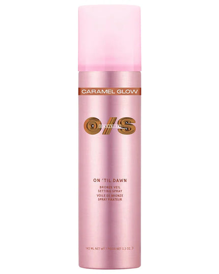 ONE/SIZE by Patrick Starrr 
On 'Til Dawn Bronze Veil Waterproof Setting Spray