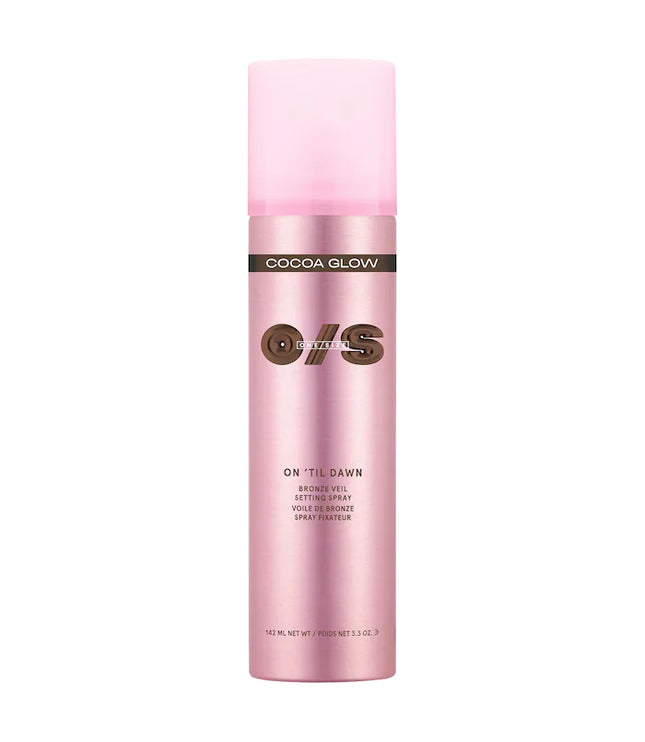ONE/SIZE by Patrick Starrr 
On 'Til Dawn Bronze Veil Waterproof Setting Spray