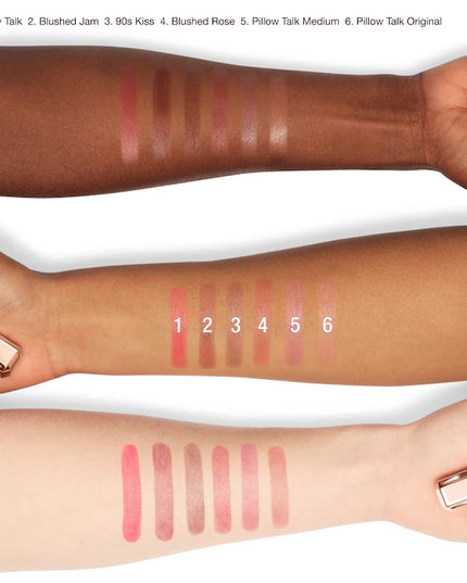 Charlotte Tilbury Pillow Talk Long Lasting Blush Balm Sheer Lip Tint