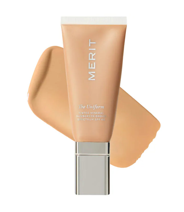 MERIT The Uniform™ Tinted Mineral Sunscreen Broad Spectrum SPF 45