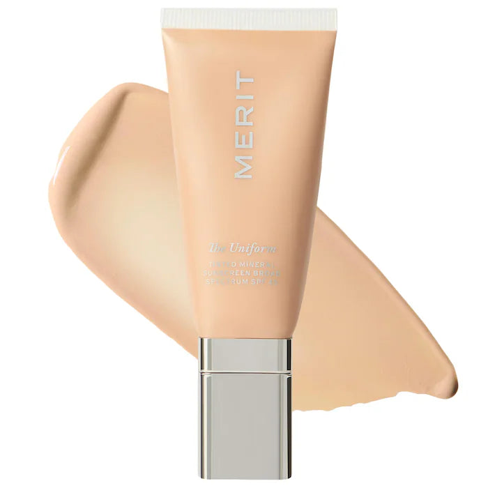 MERIT The Uniform™ Tinted Mineral Sunscreen Broad Spectrum SPF 45