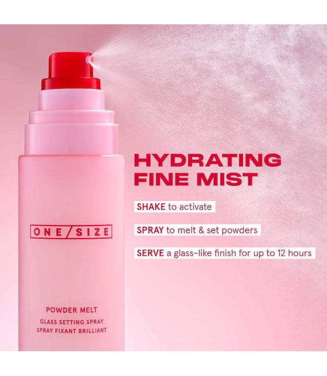 ONE/SIZE by Patrick Starrr Powder Melt Glass Setting Spray