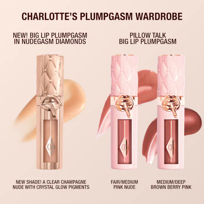 Charlotte Tilbury
Pillow Talk Big Lip Plumpgasm Plumping Lip Gloss