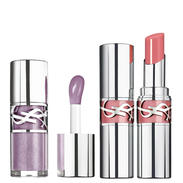 YSL -  Loveshine Lip Oil Stick & Plumping Gloss Duo Gift Set
