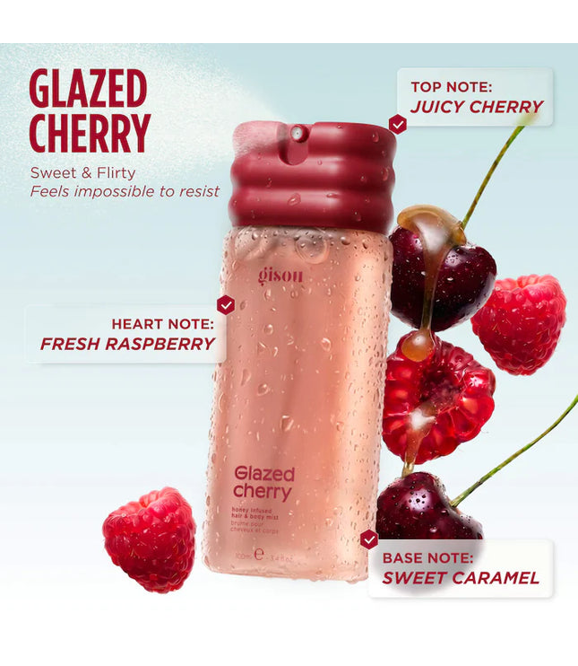 Gisou Glazed Cherry Honey Infused Hair & Body Mist