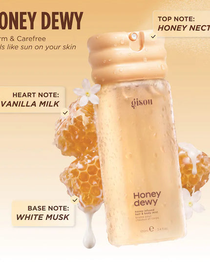 Gisou Honey Dewy Honey Infused Hair & Body Mist