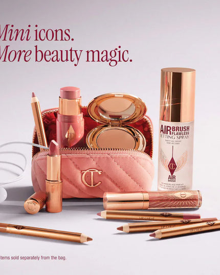 Charlotte Tilbury Mini Pillow Talk Makeup Charm Bag