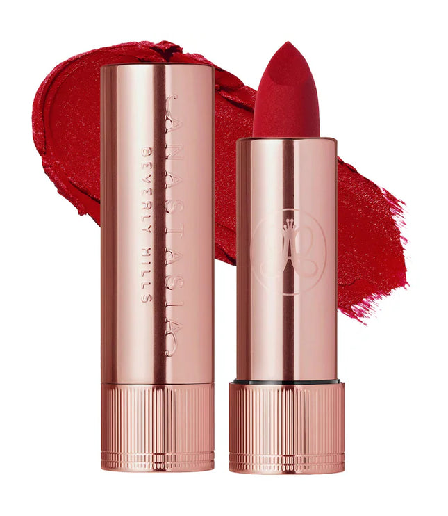 Anastasia Beverly Hills 
Full-Pigment Matte & Satin Velvet Lipstick
