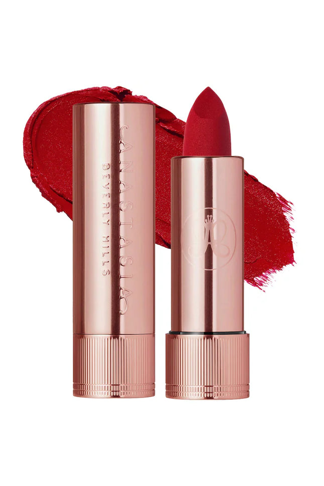 Anastasia Beverly Hills 
Full-Pigment Matte & Satin Velvet Lipstick
