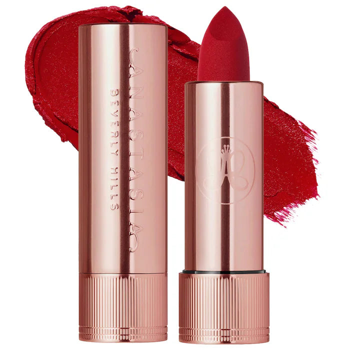 Anastasia Beverly Hills 
Full-Pigment Matte & Satin Velvet Lipstick