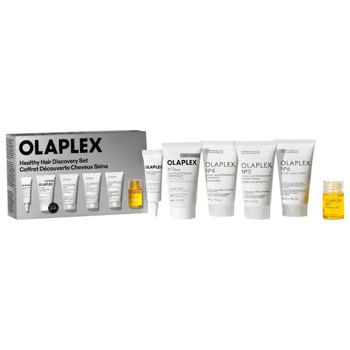 Olaplex - Healthy Hair Shampoo, Conditioner, and Oil Discovery Set