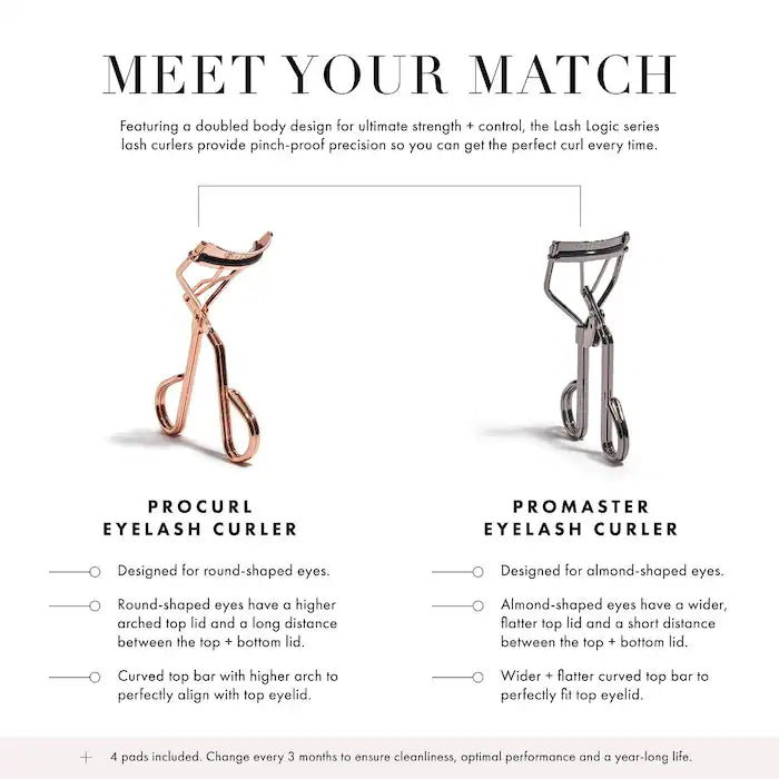 TWEEZERMAN ProCurl Eyelash Curler for Round & Prominent Eyes