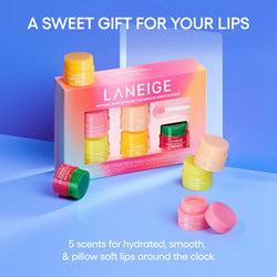 LANEIGE Midnight Minis Hydrating Lip Sleeping Mask Treatment 5 pc. Gift Set
