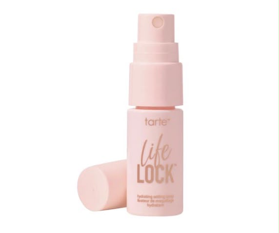 Mini tarte life lock™ hydrating waterproof setting spray