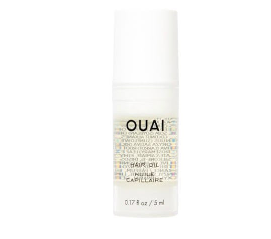 Mini OUAI Lightweight Heat-Protecting Hair Oil for Frizz Control