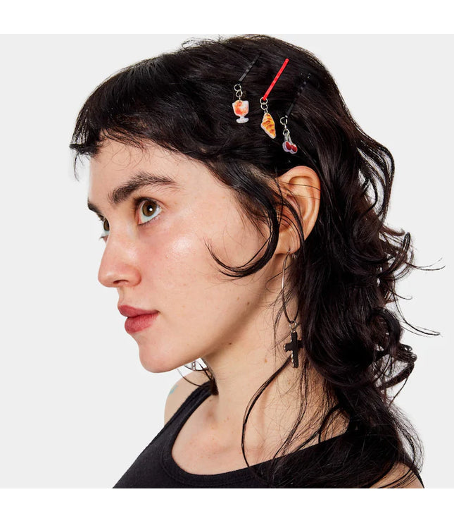 Chunks Picnic Hair Bobby Pins with Charms