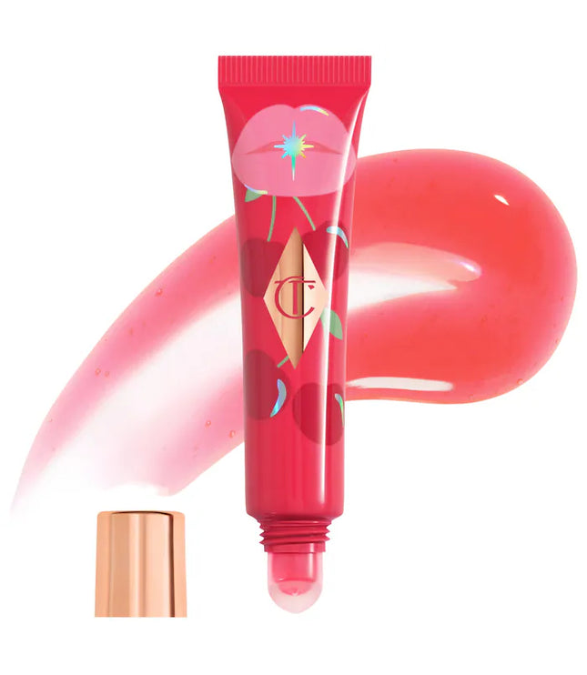 Charlotte Tilbury 
Unreal Lips Healthy Glow Nectar Lip Oil with Hyaluronic Acid and Vitamin E