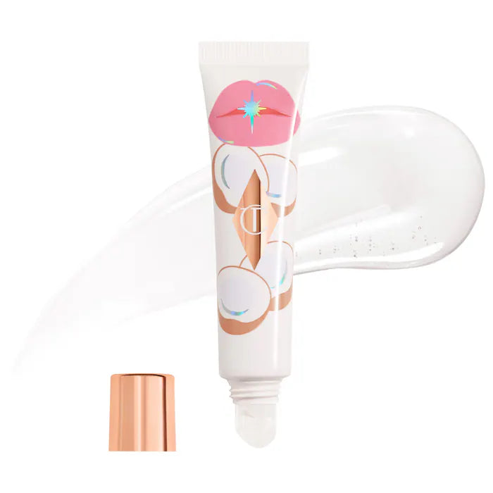 Charlotte Tilbury 
Unreal Lips Healthy Glow Nectar Lip Oil with Hyaluronic Acid and Vitamin E