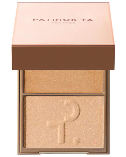Patrick Ta Major Glow Crème & Powder Light Reflecting Translucent Highlighter Duo