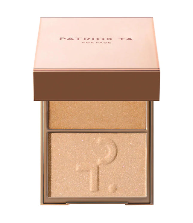 Patrick Ta Major Glow Crème & Powder Light Reflecting Translucent Highlighter Duo