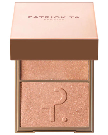 Patrick Ta Major Glow Crème & Powder Light Reflecting Translucent Highlighter Duo
