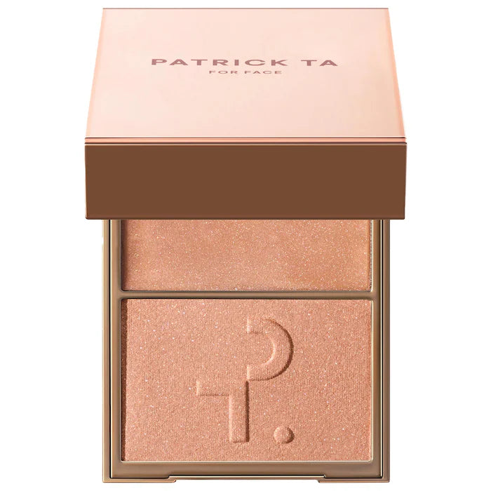 Patrick Ta - Major Glow Crème & Powder Light Reflecting Translucent Highlighter Duo