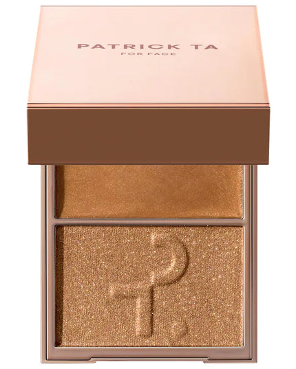 Patrick Ta Major Glow Crème & Powder Light Reflecting Translucent Highlighter Duo