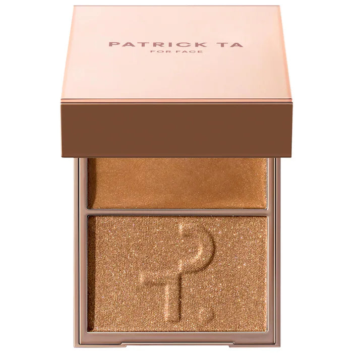 Patrick Ta - Major Glow Crème & Powder Light Reflecting Translucent Highlighter Duo