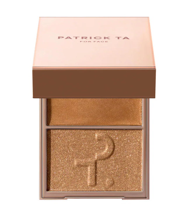 Patrick Ta Major Glow Crème & Powder Light Reflecting Translucent Highlighter Duo
